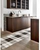 PAPPELINA - Tapis Ed - Marron Foncé / Lin / Vanille