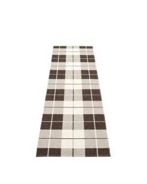 PAPPELINA - Ed Rug - Dark Brown / Linen / Vanilla