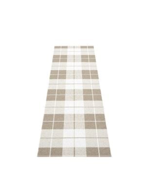 PAPPELINA - Ed Rug - Dark Linen / Fossile Grey / White