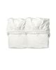 LEANDER - 2 DRAPS HOUSSE - Lit Bébé - Blanc