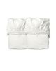 LEANDER - SET OF 2 FITTED SHEETS - For Baby bed - Snow