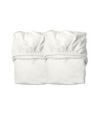 LEANDER - Lot de 2 draps housse - Lit Junior - Blanc