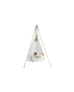 LEANDER - Berceau Suspendu fixation plafond - Blanc