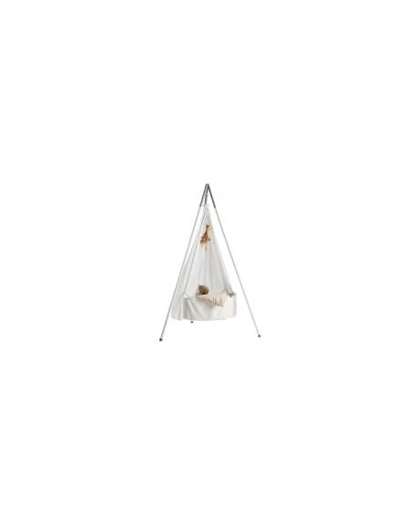 LEANDER - Berceau Suspendu fixation plafond - Blanc