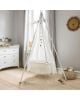 LEANDER - Berceau Suspendu fixation plafond - Blanc