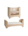 LEANDER - DESIGN CONVERTIBLE COT from 0 to 7 years old - Whitewash