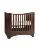LEANDER - DESIGN CONVERTIBLE COT from 0 to 7 years old - Walnut