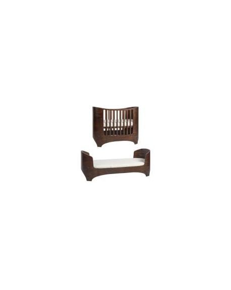 LEANDER - DESIGN CONVERTIBLE COT from 0 to 7 years old - Walnut