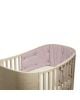 LEANDER - Bumper for Leander Classic™ baby cot, Dusty rose