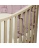LEANDER - Bumper for Leander Classic™ baby cot, Dusty rose