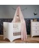 Leander - Canopy for Leander Classic™ baby cot, Dusty rose