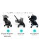 VIDIAMO - LIMO - Poussette Evolutive - 5 couleurs disponibles