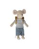 MAILEG - Tricycle mouse, Big brother with bag