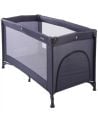 Quax - Lit Pliant avec Tirette - 120 x 60 cm - Dark Grey