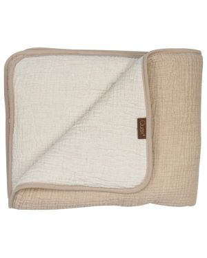 Quax - Couverture Bébé Matelassé - Natural Collection - Argile