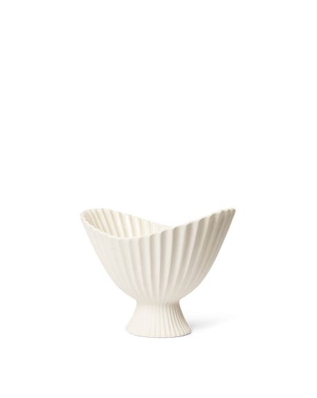 FERM LIVING - Fountain Bowl - Large - Off-White