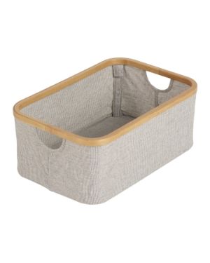 Quax - Storage Basket Changing Table - 45 x 30 cm - Grey-Natural