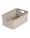 Quax - Panier Table à Langer - 45 x 30 cm - Gris-Naturel