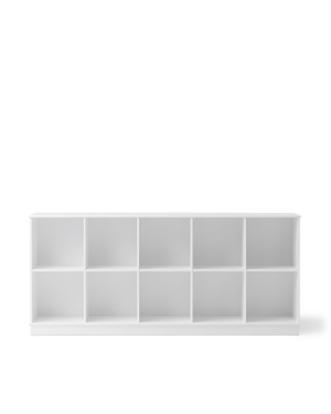 Oliver Furniture - Etagère 5x2 horizontale avec Socle