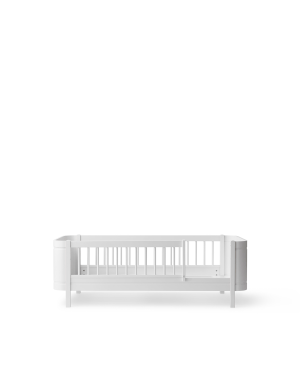 Oliver Furniture - Lit Wood Mini+ junior - 68x162 cm - Blanc
