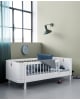 Oliver Furniture - Lit Wood Mini+ junior - 68x162 cm - Blanc