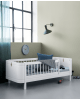 Oliver Furniture - Wood Mini+ junior bed - 68x162cm - white