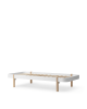 Oliver Furniture - Lit 90 Wood Lounger - Blanc / Chêne