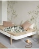 Oliver Furniture - Lit 90 Wood Lounger - Blanc / Chêne