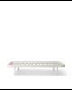 Oliver Furniture - Wood Lounger Bed 90x200cm - White