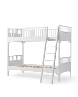 Oliver Furniture - Lit Superposé Avec Échelle Inclinée Seaside Classic