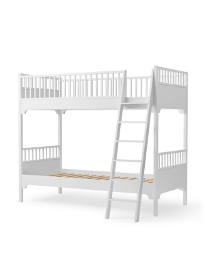 Oliver Furniture - Seaside Classic Bunk Bed With Slant Ladder