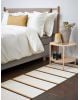 PAPPELINA - Tapis Olle - Ocre / Fond Vanille - Plusieurs Taille