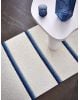 PAPPELINA - Tapis Olle - Bleu / Fond Vanille - Plusieurs Taille