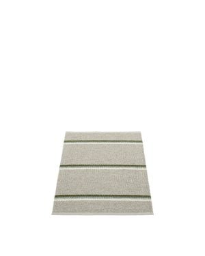 PAPPELINA - Tapis Olle - Vert / Fond Linen - Plusieurs Taille