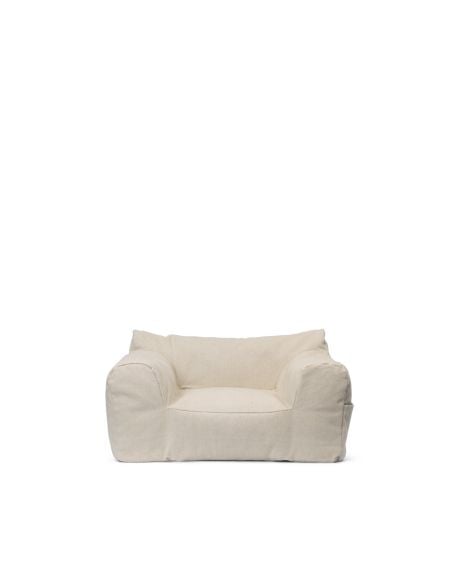 FERM LIVING - Fauteuil Poire Billow - Blanc Cassé