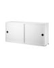 String Furniture - Armoire avec Portes Coulissantes - L78 x H37 x P20