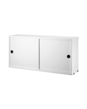 String Furniture - Armoire avec Portes Coulissantes - L78 x H37 x P20