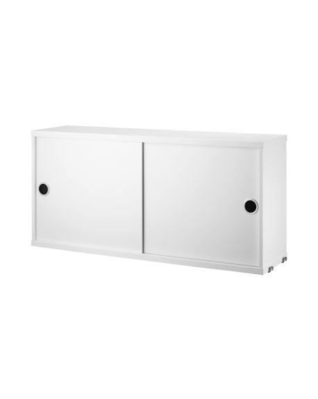 String Furniture - Armoire avec Portes Coulissantes - L78 x H37 x P20