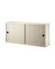 String Furniture - Armoire avec Portes Coulissantes - L78 x H37 x P20