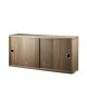 String Furniture - Armoire avec Portes Coulissantes - L78 x H37 x P20