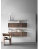 STRING - Cabinet with Sliding Doors - W78 x H37 x D20