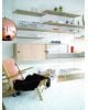 String Furniture - Armoire avec Portes Coulissantes - L78 x H37 x P20