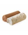 CHARLIE CRANE - Lot de 2 Langes Doli - Pia / Camel