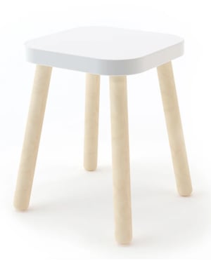 OEUF - Tabouret Carré