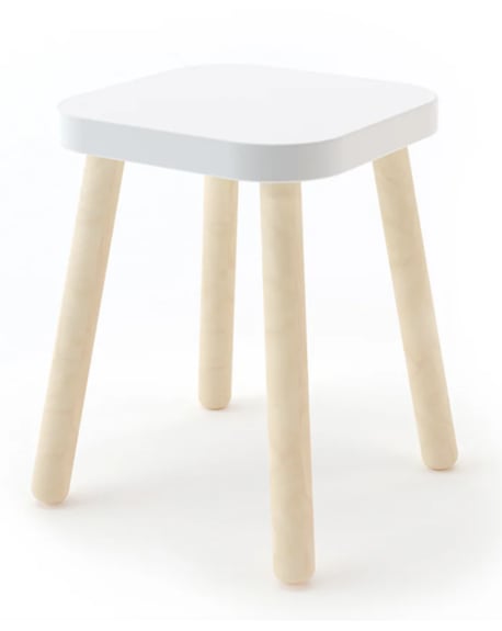 OEUF - Tabouret Carré