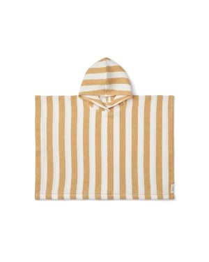 Liewood - Paco poncho - White / Sandy - Many Sizes