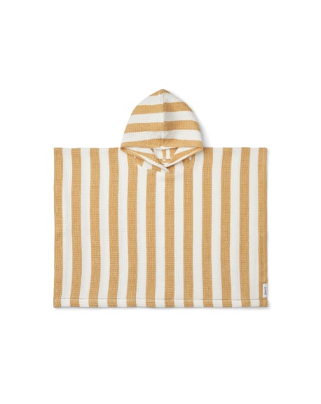 Liewood - Paco poncho - White / Sandy - Many Sizes
