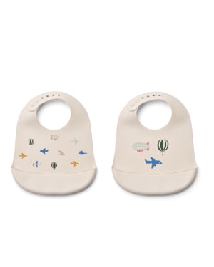 Liewood - Tilda Printed Bib 2-Pack
