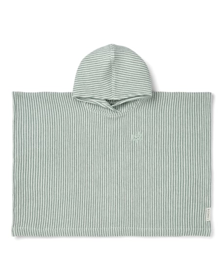 Liewood - Paco poncho - Stripes Peppermint - many sizes