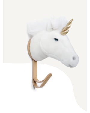 WILD & SOFT - Patère Licorne